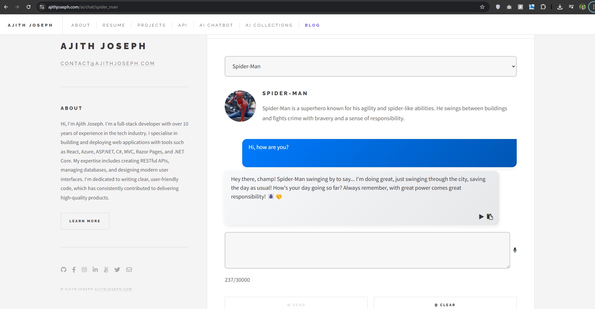 Character Chat